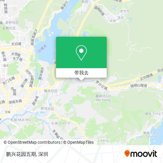 鹏兴花园五期地图
