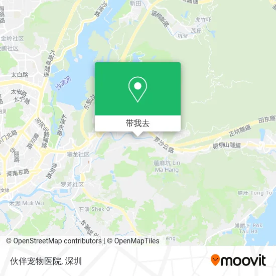 伙伴宠物医院地图