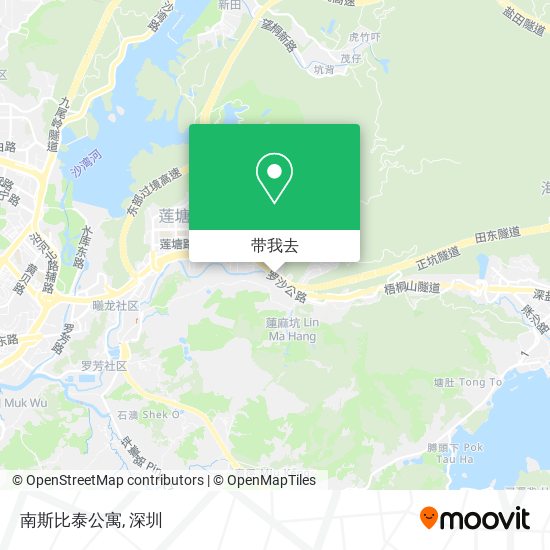 南斯比泰公寓地图