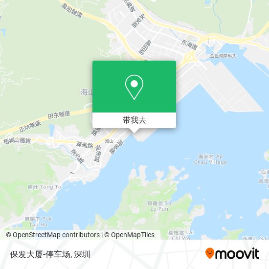 保发大厦-停车场地图