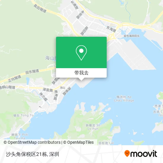 沙头角保税区21栋地图