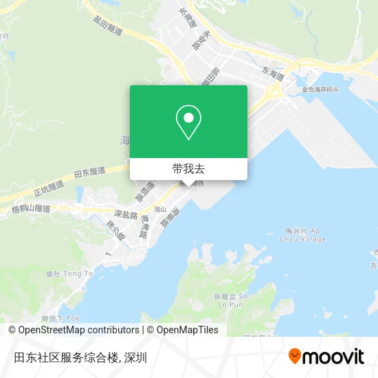 田东社区服务综合楼地图