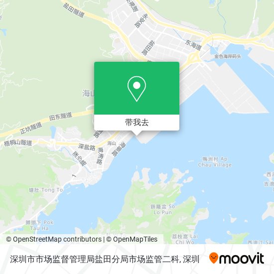 深圳市市场监督管理局盐田分局市场监管二科地图