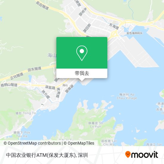中国农业银行ATM(保发大厦东)地图