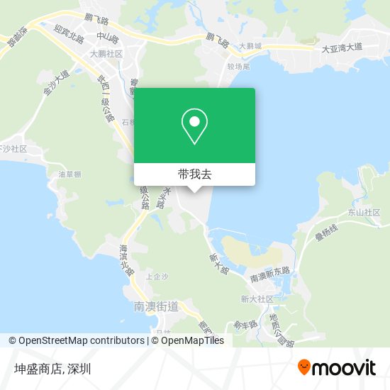 坤盛商店地图