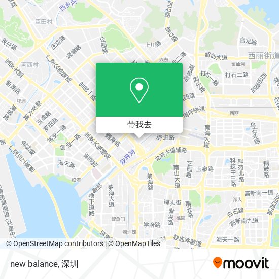 new balance地图