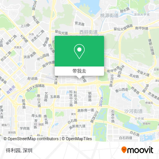 得利园地图
