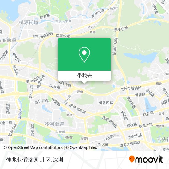 佳兆业·香瑞园-北区地图