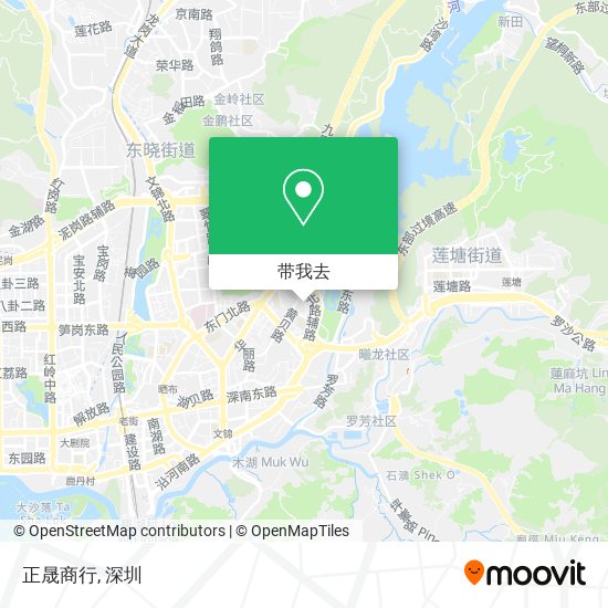 正晟商行地图