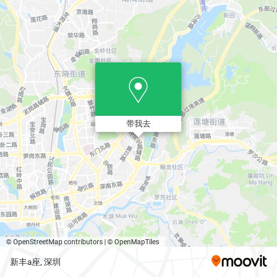 新丰a座地图