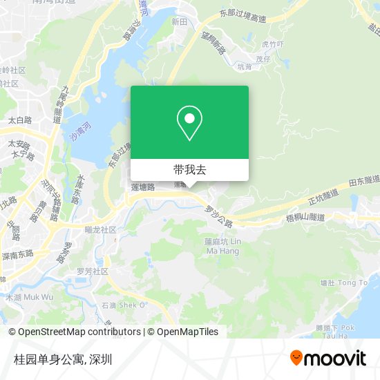 桂园单身公寓地图