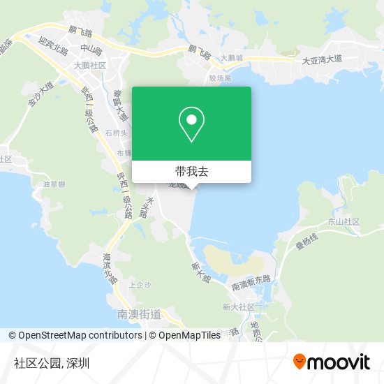 社区公园地图