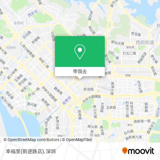 幸福里(前进路店)地图