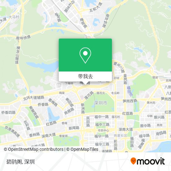 碧鹃阁地图