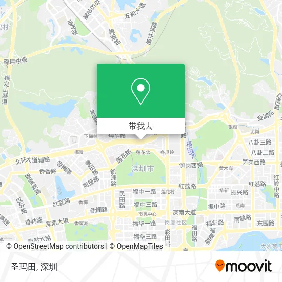圣玛田地图