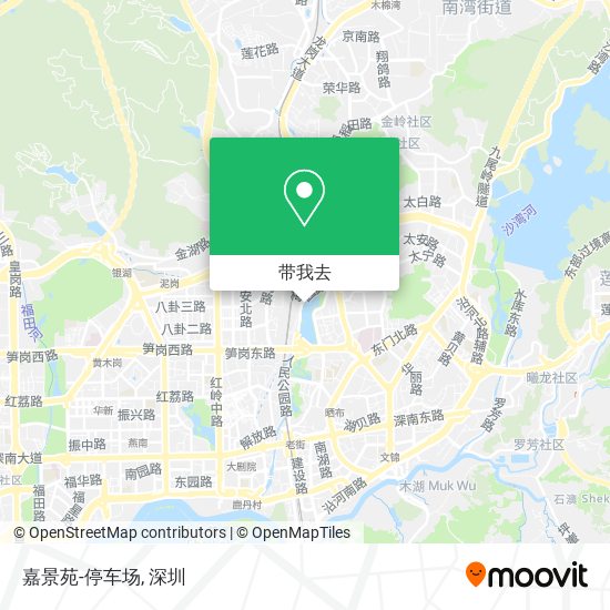 嘉景苑-停车场地图