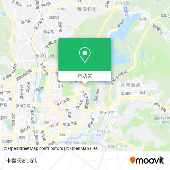 卡撒天娇地图