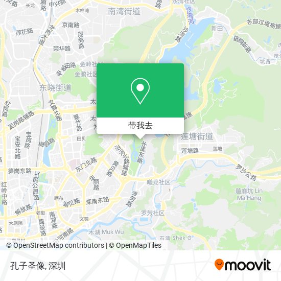 孔子圣像地图