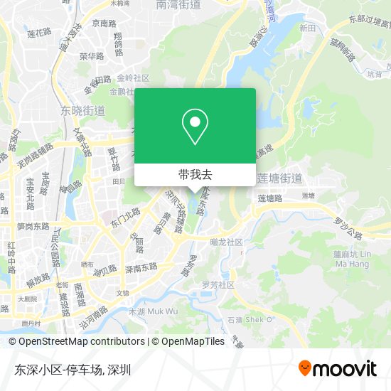 东深小区-停车场地图