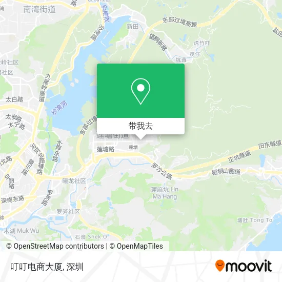 叮叮电商大厦地图