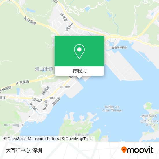 大百汇中心地图