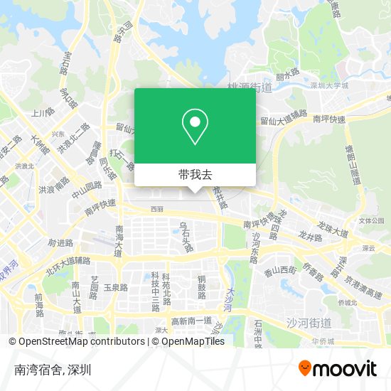 南湾宿舍地图