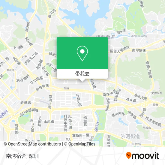 南湾宿舍地图