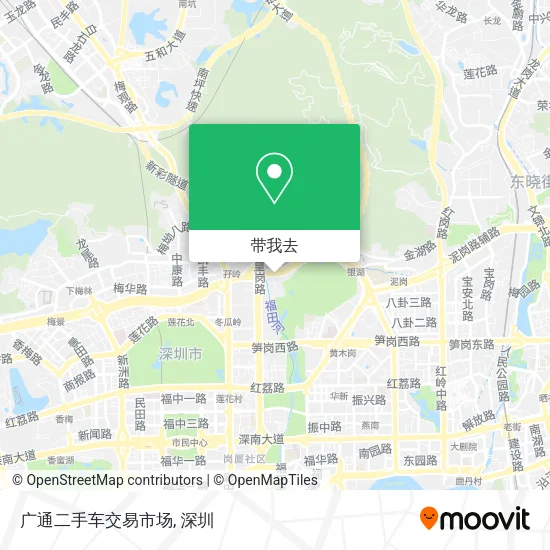 广通二手车交易市场地图