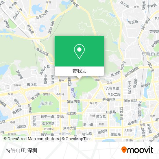 特皓山庄地图