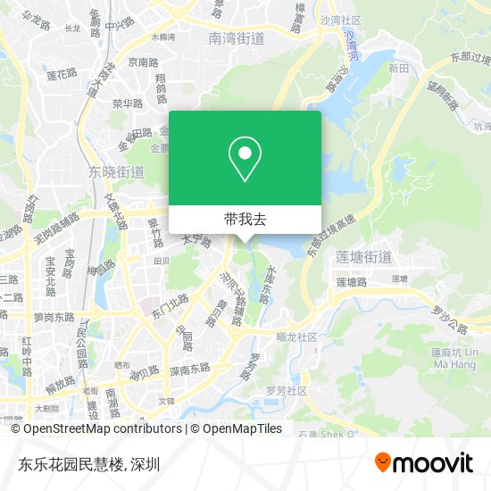 东乐花园民慧楼地图