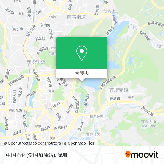 中国石化(爱国加油站)地图