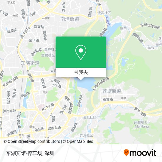 东湖宾馆-停车场地图