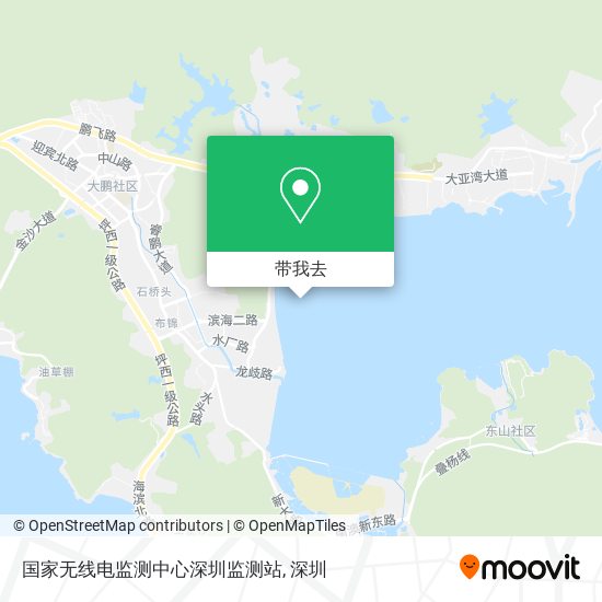 国家无线电监测中心深圳监测站地图