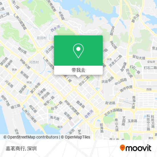 嘉茗商行地图