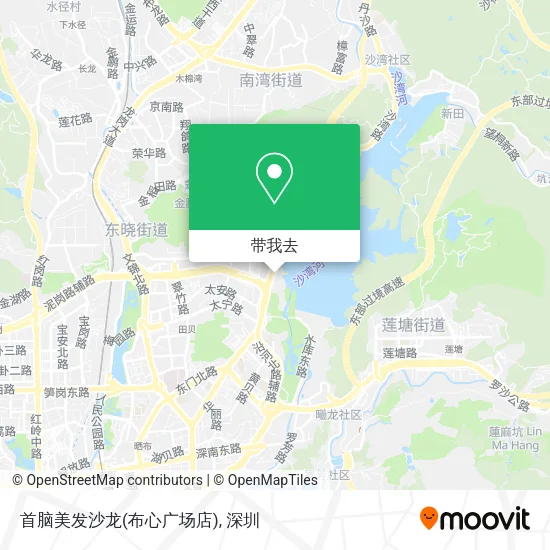 首脑美发沙龙(布心广场店)地图