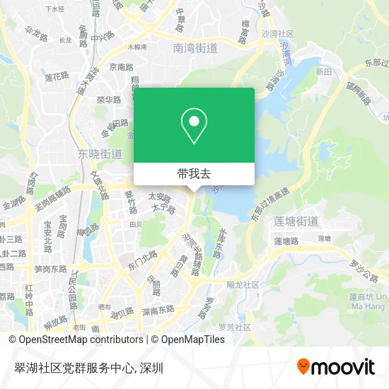 翠湖社区党群服务中心地图