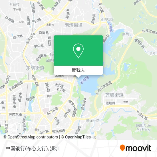 中国银行(布心支行)地图