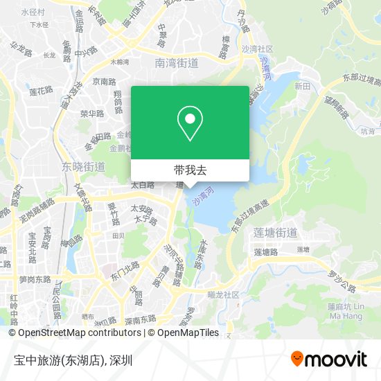 宝中旅游(东湖店)地图