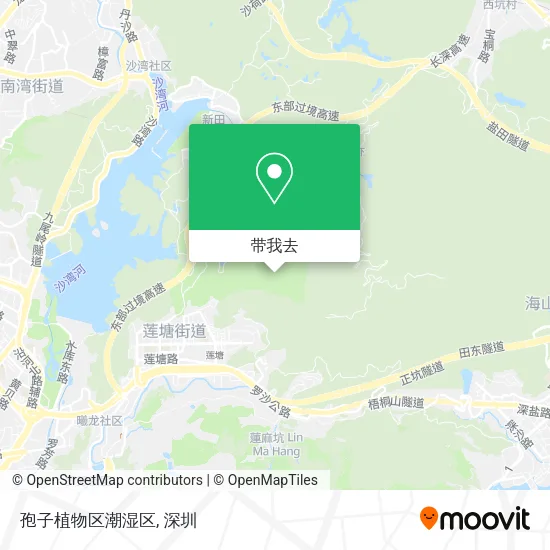 孢子植物区潮湿区地图