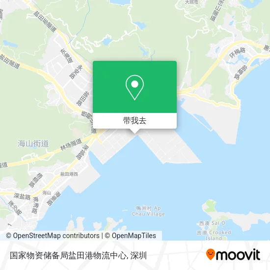 国家物资储备局盐田港物流中心地图