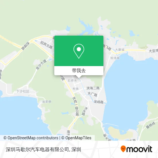 深圳马歇尔汽车电器有限公司地图