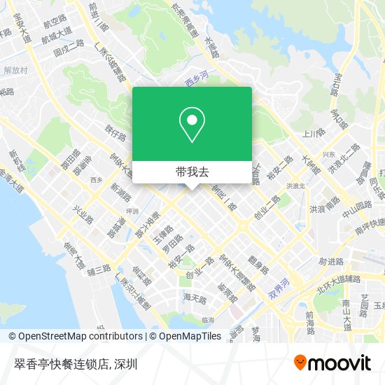 翠香亭快餐连锁店地图