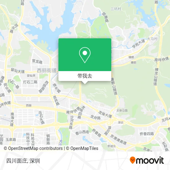四川面庄地图