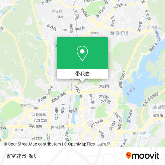 置富花园地图