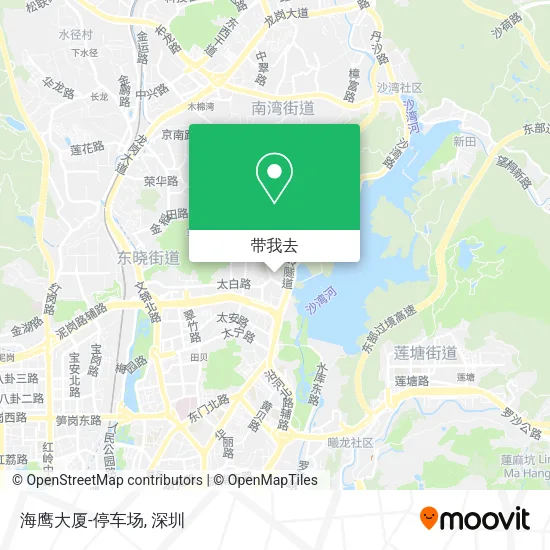 海鹰大厦-停车场地图
