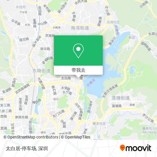 太白居-停车场地图
