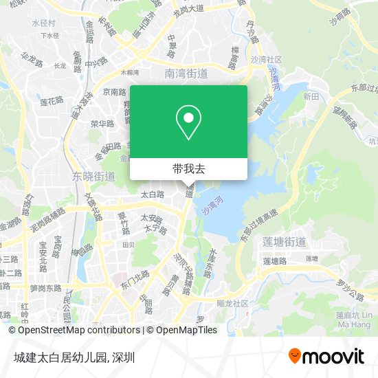 城建太白居幼儿园地图