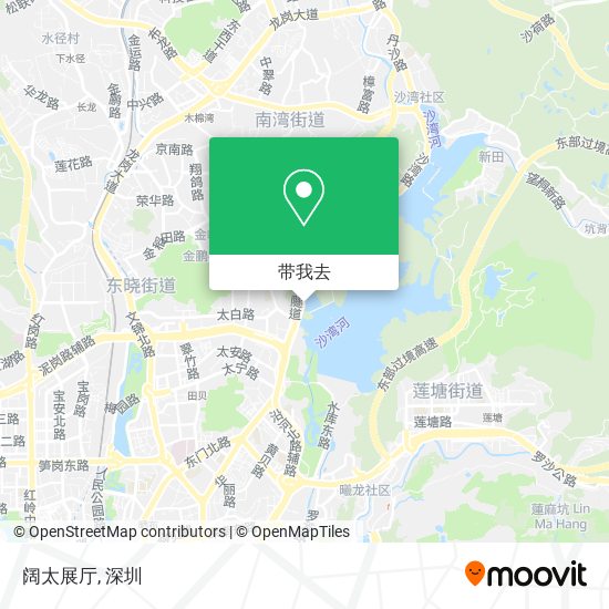 阔太展厅地图