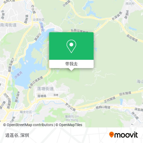 逍遥谷地图