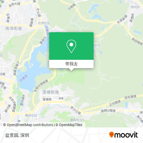 盆景园地图